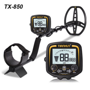 TX-850 Metal Underground Professional Depth 2.5m Scanner Search Finder Gold Detector Treasure Hunter Pinpointer 11inch
