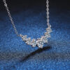 ffa9906c5191e6c9 Moissanite Necklace For Woman Wedding Fine Jewely With Certificates 925 Sterling Sliver Plated 18k White Gold Necklace