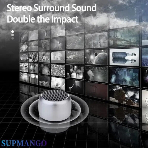 ffde5cd19941fc94 M1 Portable Bluetooth Musique Stéréo Surround Mini USB Extérieur Subwoofer Lecteur Audio Haut-Parleur