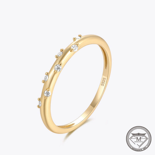 ffe0bad688ebc1a7 Sterling Sier Rings For Men Women D Color VVS1 Claw Inlaid Sparkling Moissanite Diamond Ring Original Wedding Jewelry