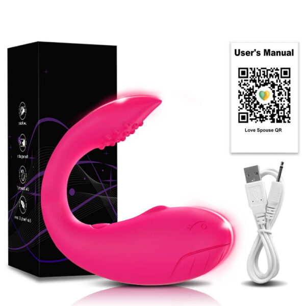 ffe1b8d5c2d6cc37 APP Control Vibrating Love Egg Women Panties Vibrator Double Motors Vagina Clitoris Stimulator Interaction Sex Toy for Couples