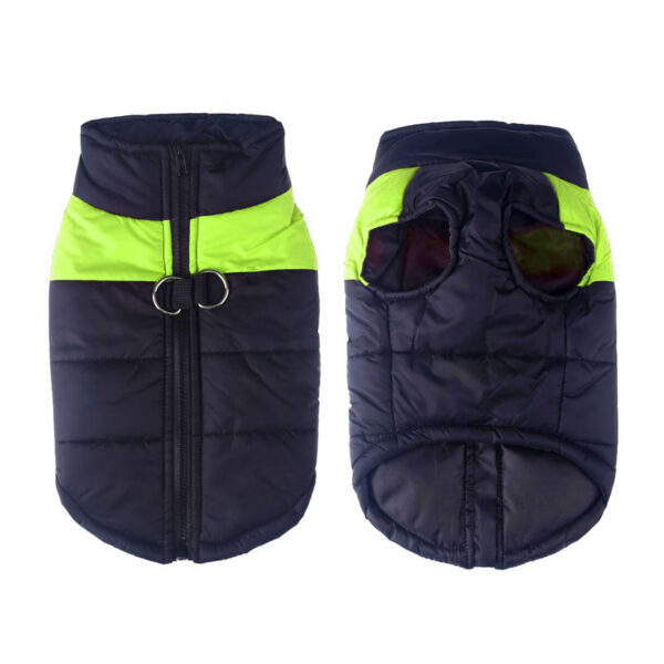 fff095af3a74d9d6 Big Winter Warm Pet Vest Jacket Waterproof Coat Clothes For Large Dog Bulldog Golden Retriever Labrador Clothing