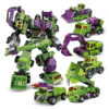 fff6d1f9c4564f00 6 IN 1 NBK 42CM Devastator Toy Transformation KO Robot Car combination Action Figure excavator Blender Model Kid NO BOX